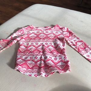 Girls holiday shirt